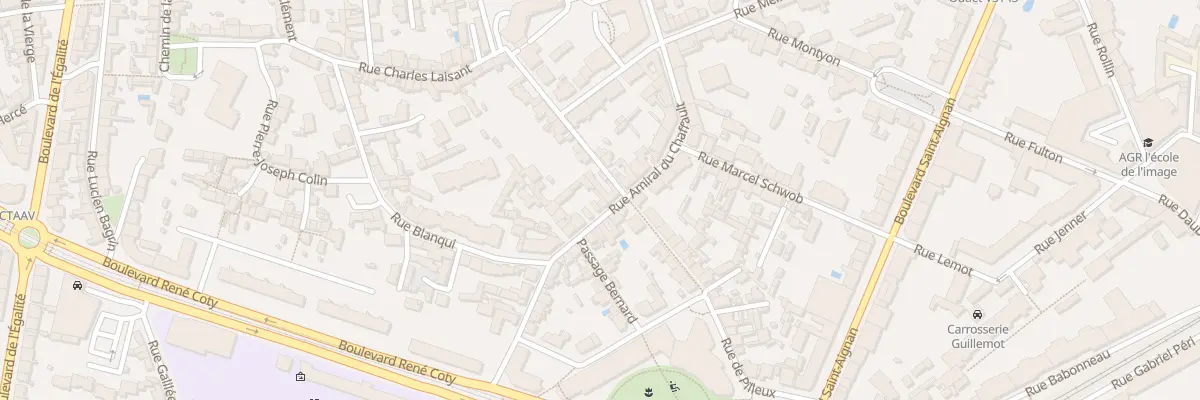 Plan du 30 Rue Amiral Duchaffault à Nantes