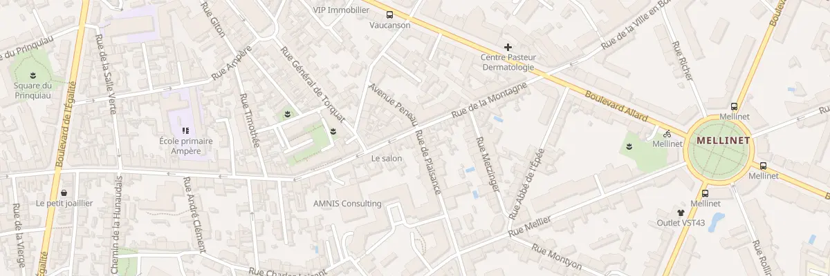 Plan du 27 Rue de la Montagne à Nantes