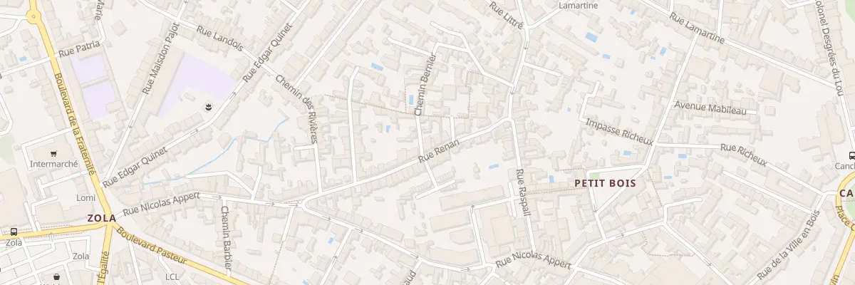 Plan du 18 Rue Renan à Nantes