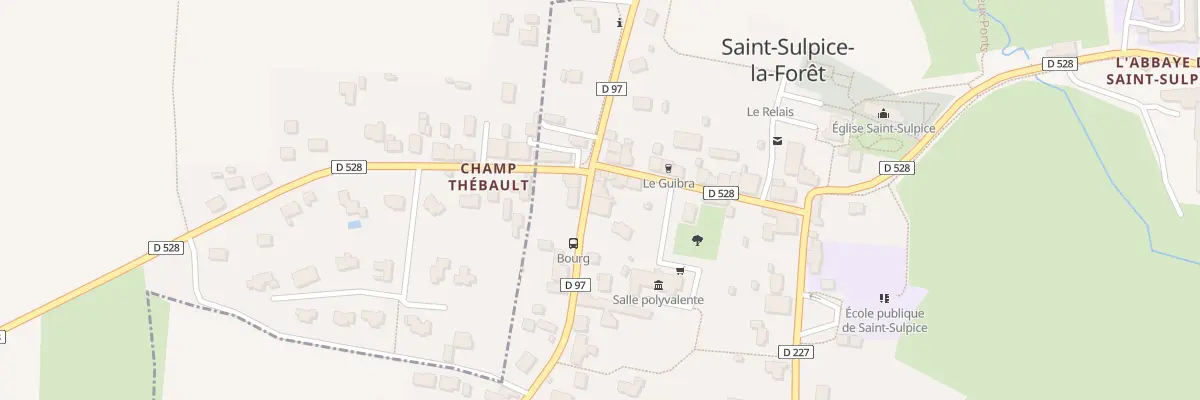 Plan du 3B Rue Naise à Saint-Sulpice-la-Forêt