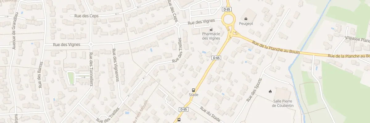 Plan du 9 Rue des Treilles à Pont-Saint-Martin