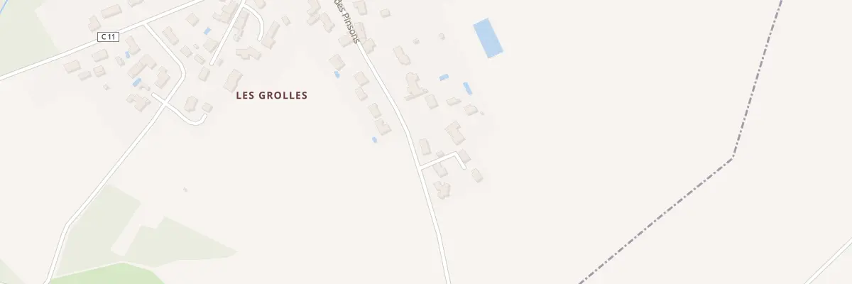 Plan du 261 Che des Pinsons à Saint-Philbert-de-Grand-Lieu