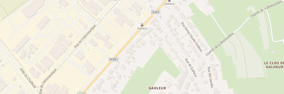 Plan du 10 Rue de l’Aviation à Bouguenais