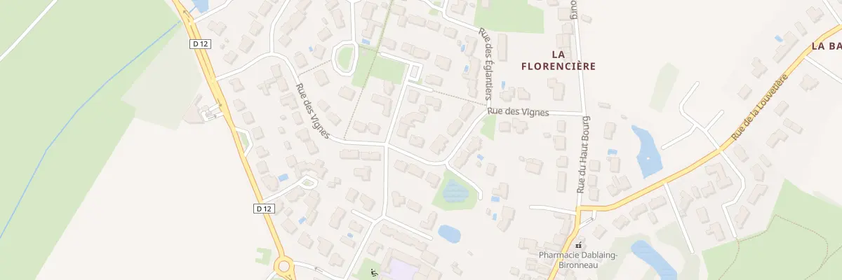 Plan du 15 Rue des Vignes à Sainte-Flaive-des-Loups