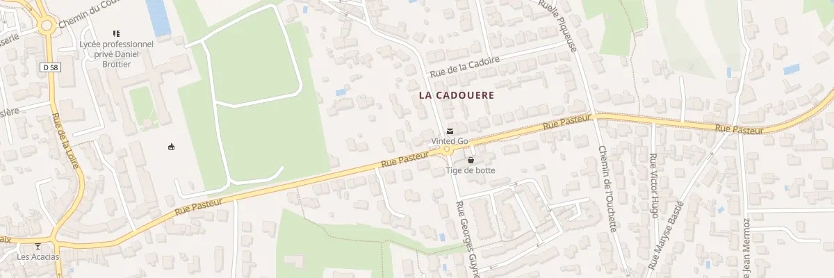 Plan du 33 Rue Pasteur à Bouguenais