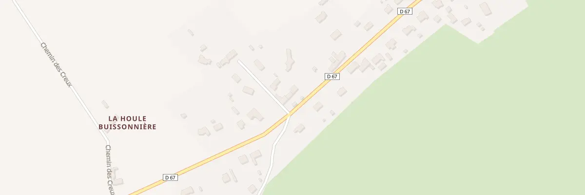 Plan du 52 Rue des Landes Bolleville à La Haye