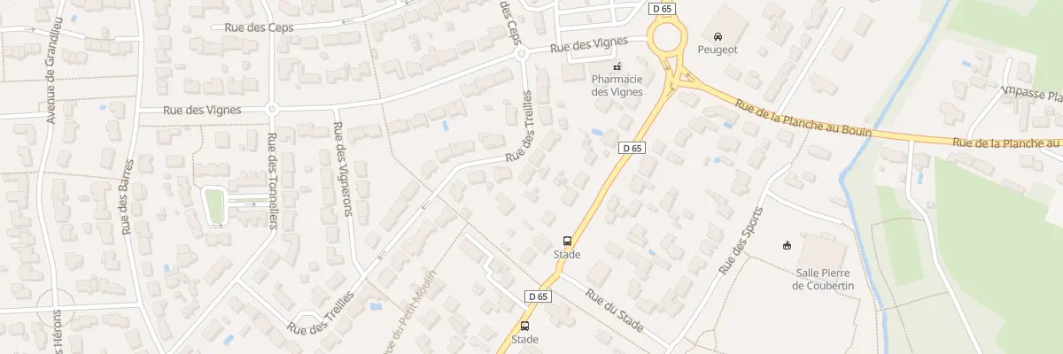 Plan du 11 Rue des Treilles à Pont-Saint-Martin