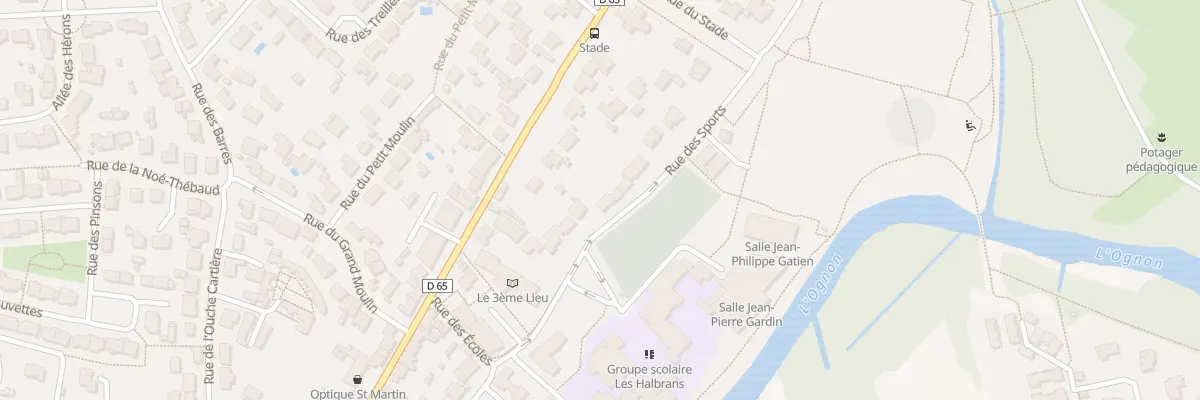Plan du 13 Rue des Sports à Pont-Saint-Martin