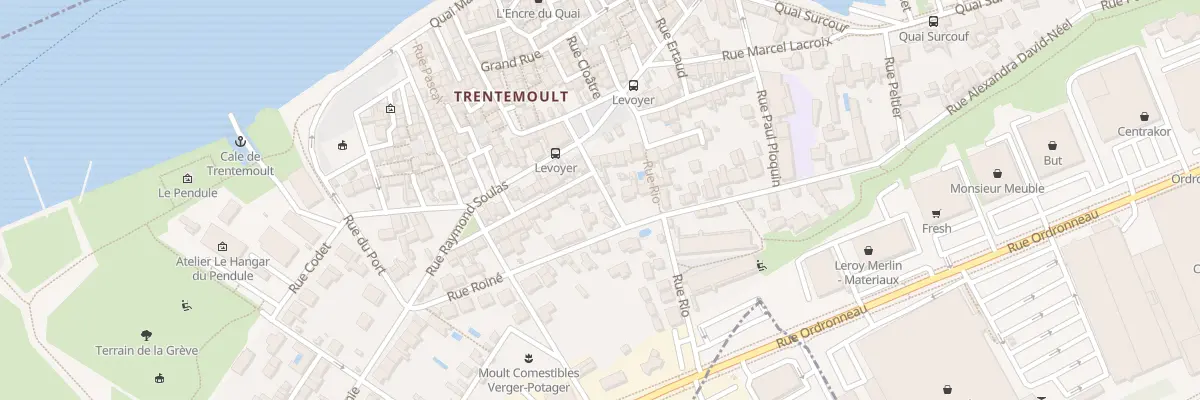 Plan du 1 Rue Agaisse à Rezé