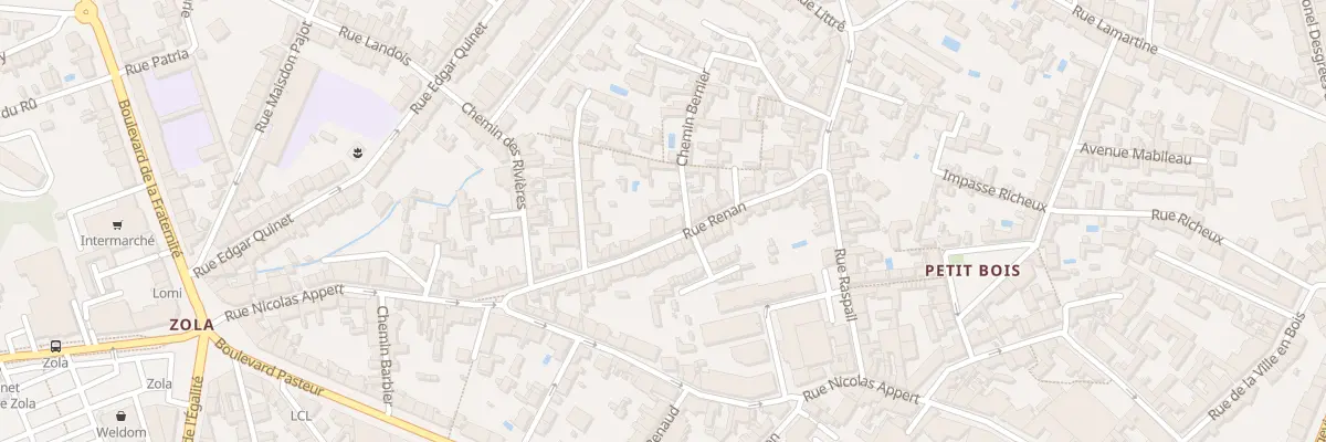 Plan du 22 Rue Renan à Nantes