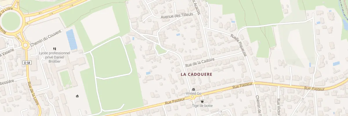 Plan du 10 Rue du Bois Chabot à Bouguenais
