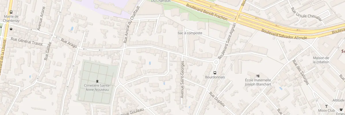 Plan du 39 Rue de la Bourdonnais à Nantes