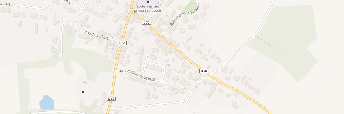 Plan du 32 Rue de la Vendée à Saint-Colomban