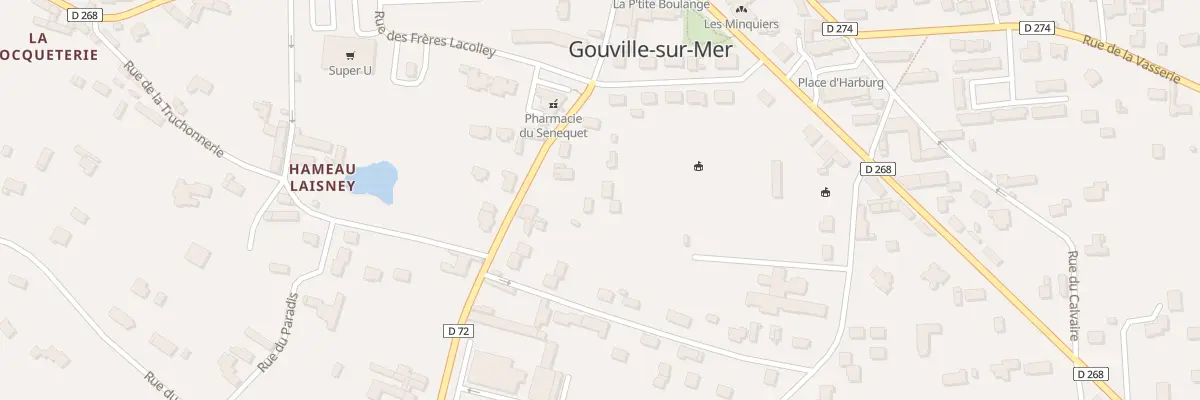 Plan du 18 Rue du Littoral à Gouville-sur-Mer