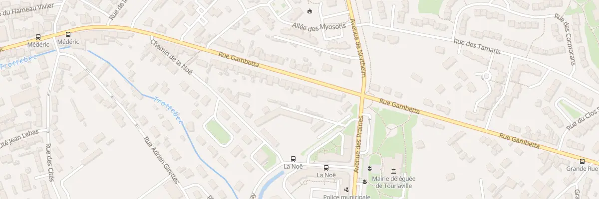 Plan du 46 Rue Gambetta - Tourlaville à Cherbourg-en-Cotentin