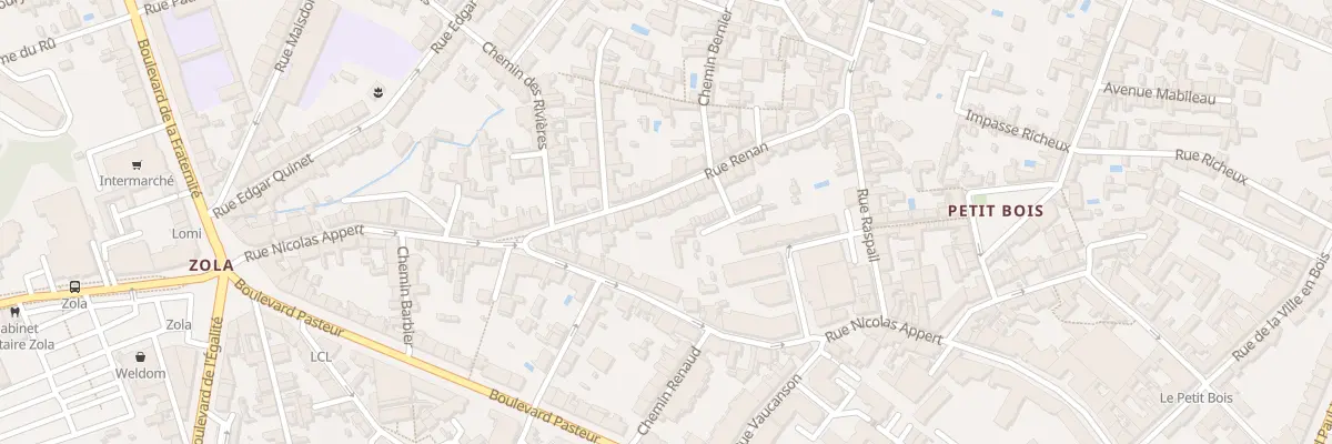 Plan du 17D Rue Renan à Nantes
