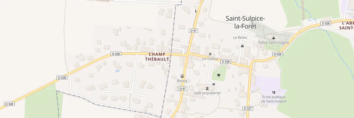 Plan du 2 Rue Naise à Saint-Sulpice-la-Forêt