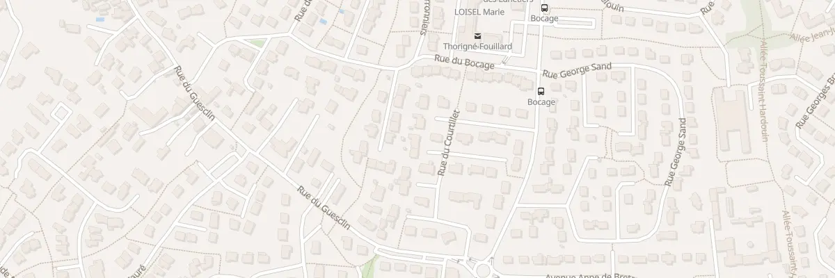 Plan du 17 Rue du Courtillet à Thorigné-Fouillard
