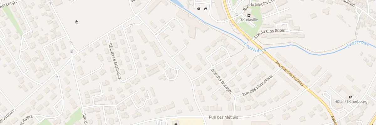 Plan du 61 Rue Adrien Girettes à Cherbourg-en-Cotentin