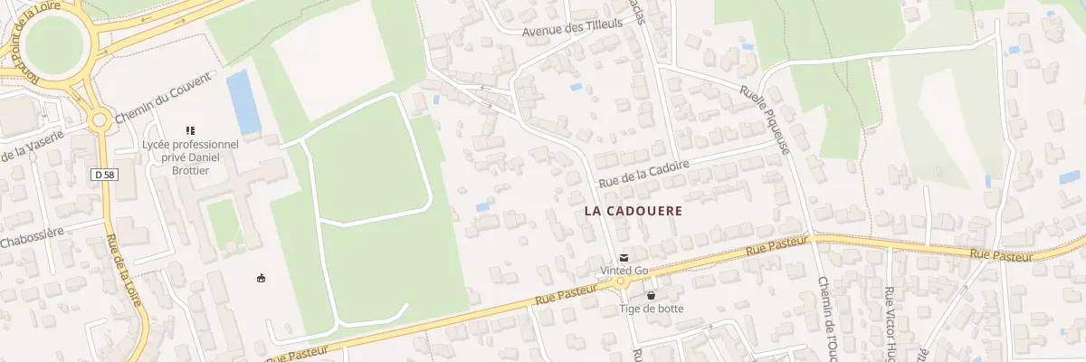 Plan du 12 Rue du Bois Chabot à Bouguenais