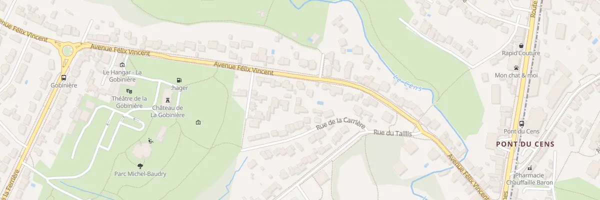 Plan du 35T Av Félix Vincent à Orvault