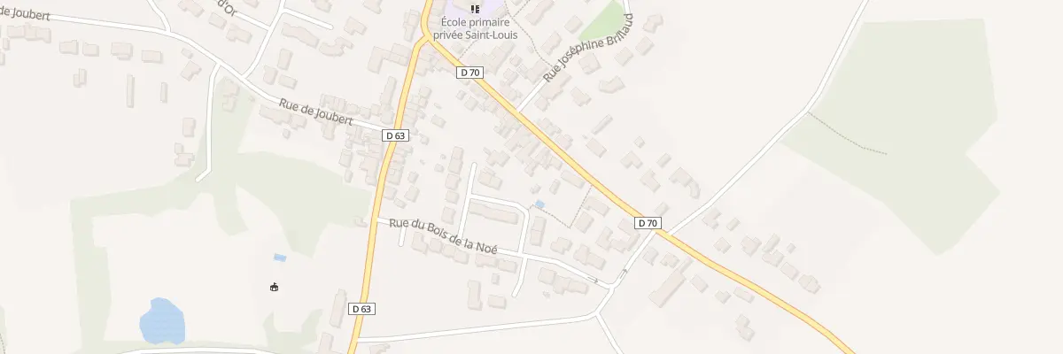 Plan du 30 Rue de la Vendée à Saint-Colomban
