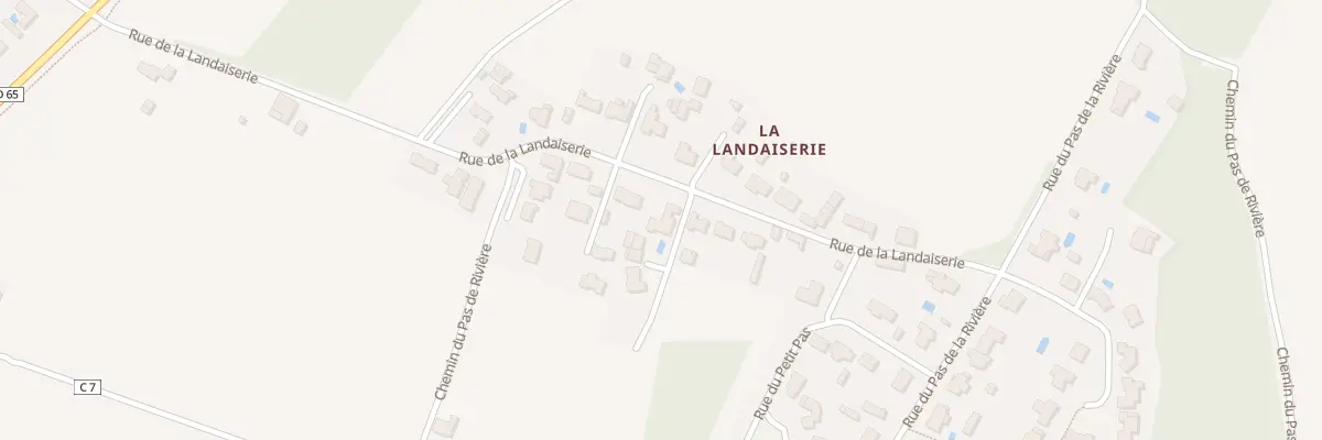 Plan du 17 Rue de la Landaiserie à La Chevrolière