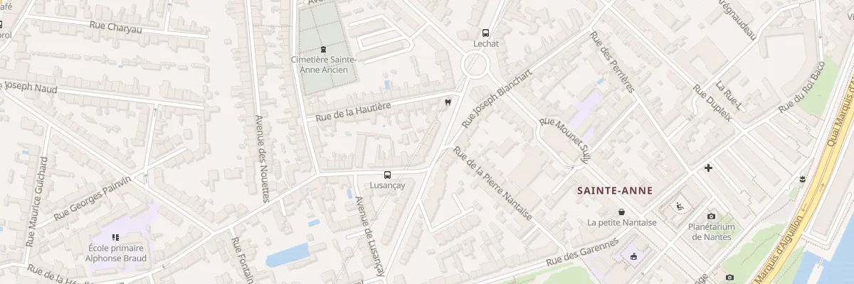 Plan du 138 Bd St Aignan à Nantes