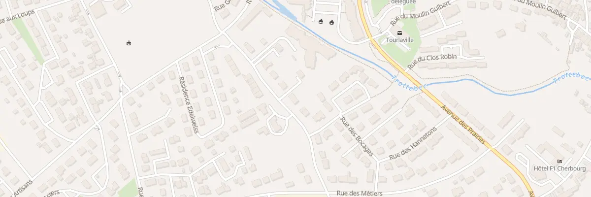 Plan du 59 Rue Adrien Girettes à Cherbourg-en-Cotentin