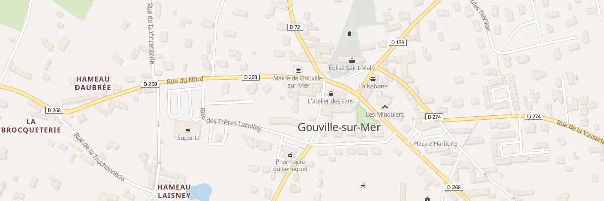 Plan du 3 Rue du Littoral à Gouville-sur-Mer