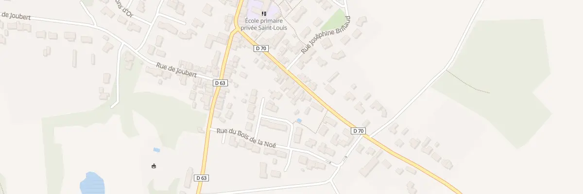Plan du 28 Rue de la Vendée à Saint-Colomban