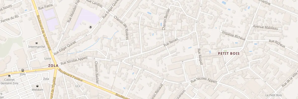 Plan du 26B Rue Renan à Nantes
