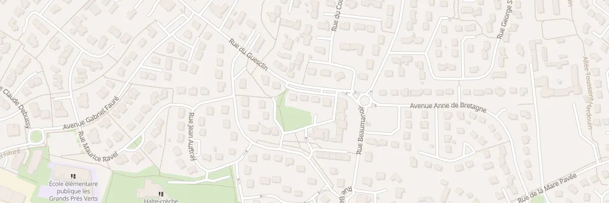 Plan du 5 Rue Duguesclin à Thorigné-Fouillard