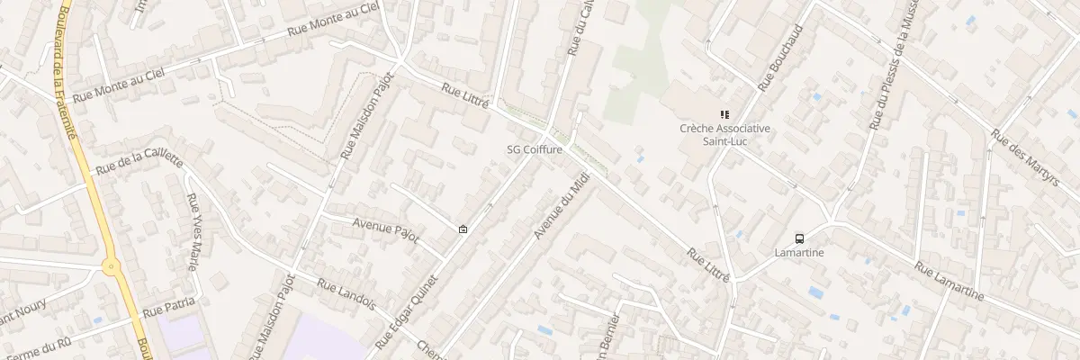 Plan du 5 Rue Edgar Quinet à Nantes