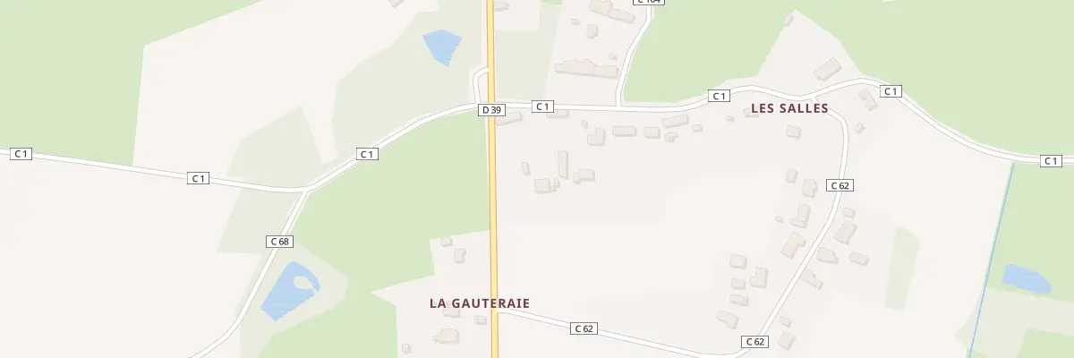 Plan du 4 Les Salles à Saffré