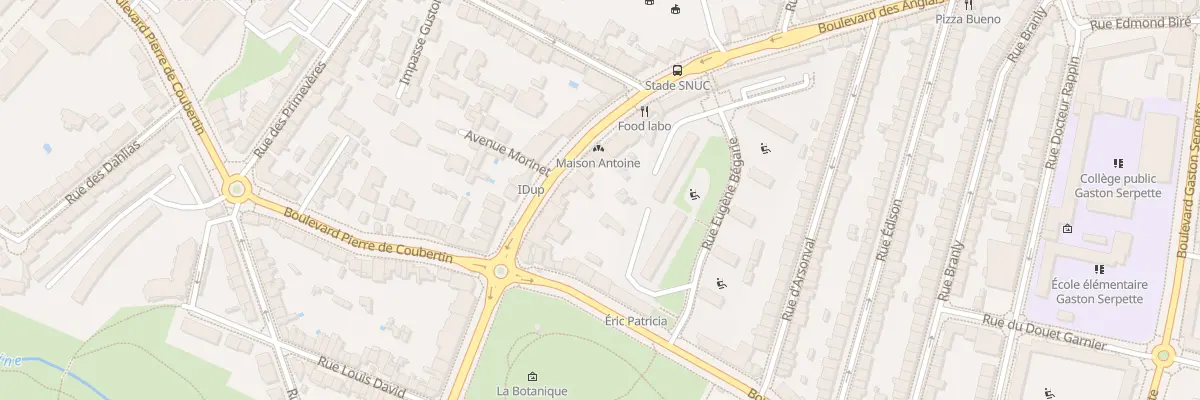 Plan du 109 Bd des Anglais à Nantes