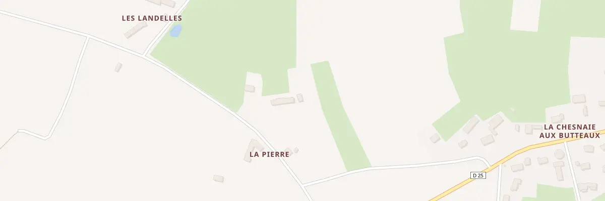 Plan du 4 La Pierre à Chasné-sur-Illet