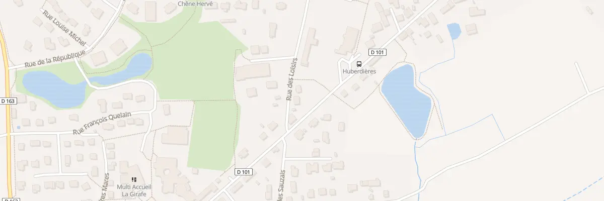 Plan du 2 Rue des Loisirs à Corps-Nuds