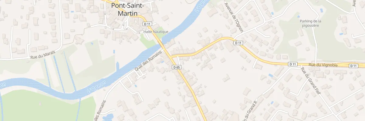Plan du 3 Rue du Vignoble à Pont-Saint-Martin