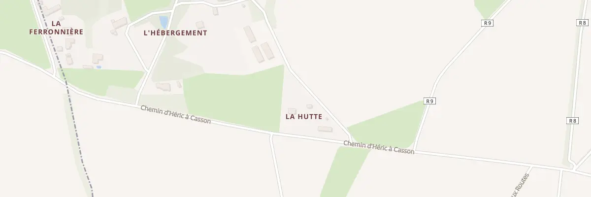 Plan du 108 La Hutte à Casson