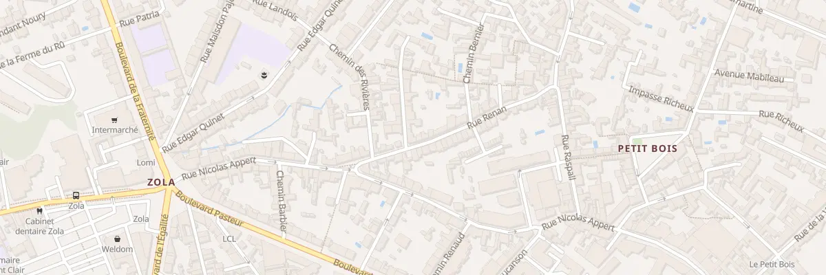 Plan du 28 Rue Renan à Nantes