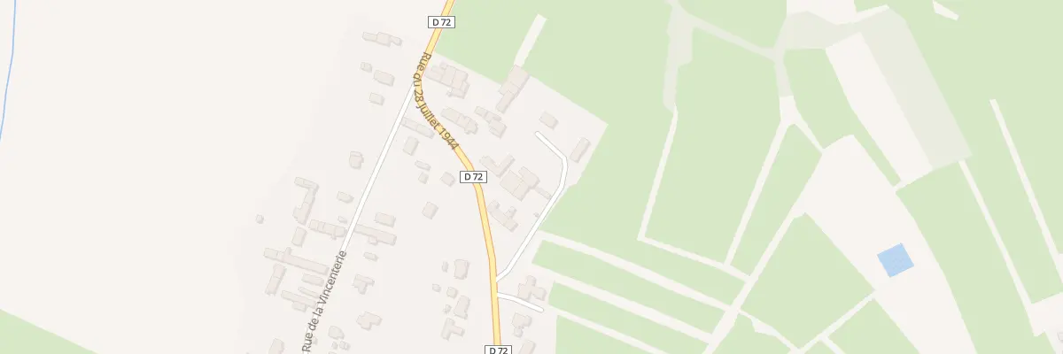 Plan du 73A Rue du 28 Juillet 1944 à Gouville-sur-Mer