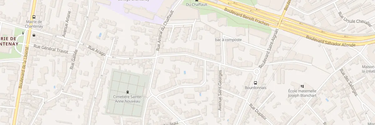 Plan du 45 Rue de la Bourdonnais à Nantes