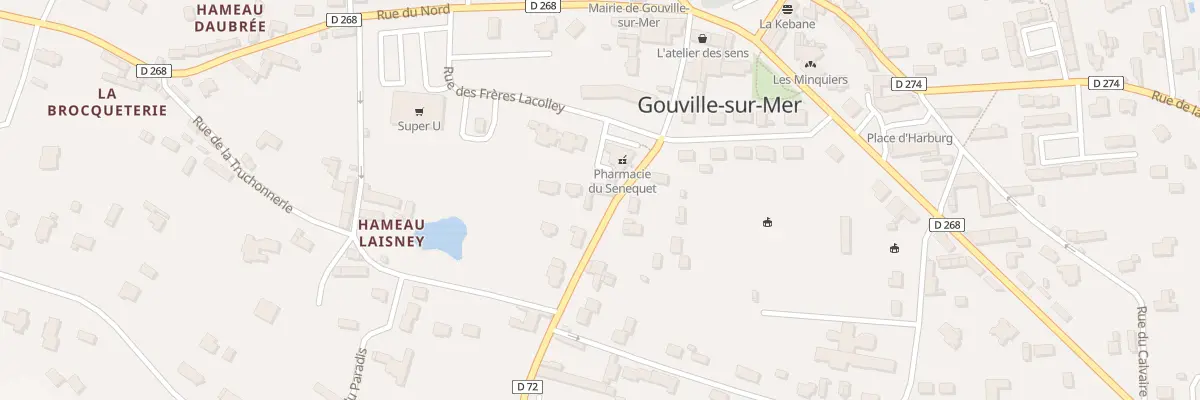 Plan du 17 Rue du Littoral à Gouville-sur-Mer
