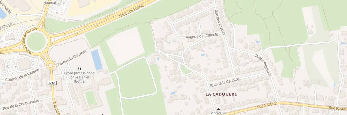 Plan du 34 Rue du Bois Chabot à Bouguenais