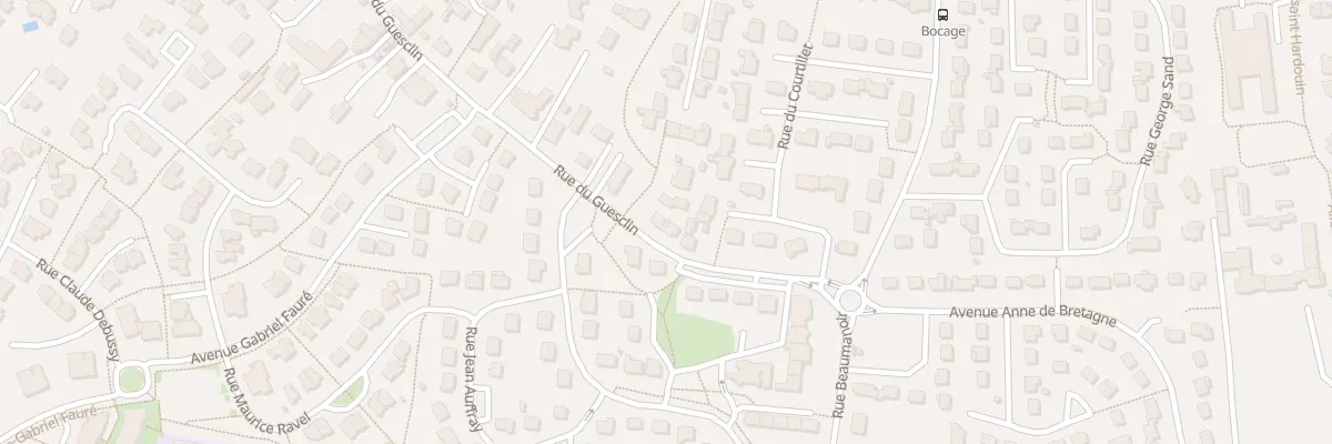 Plan du 4 Rue Duguesclin à Thorigné-Fouillard
