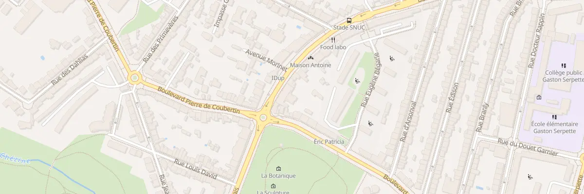 Plan du 117 Bd des Anglais à Nantes