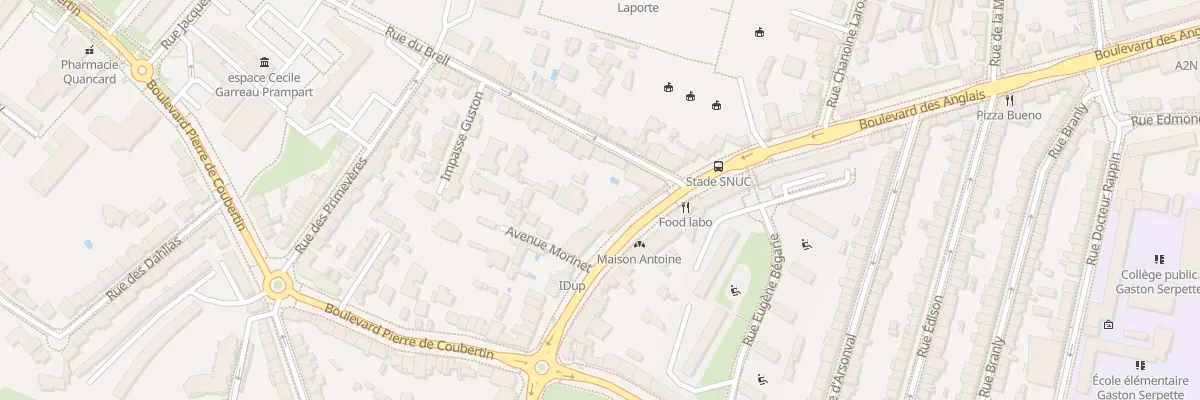 Plan du 92 Bd des Anglais à Nantes