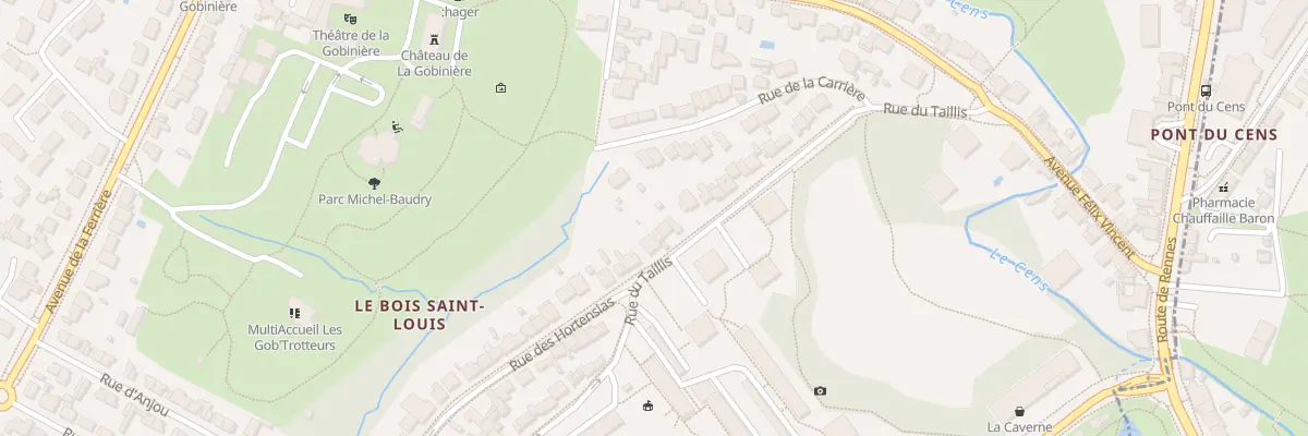 Plan du 32 Rue du Taillis à Orvault