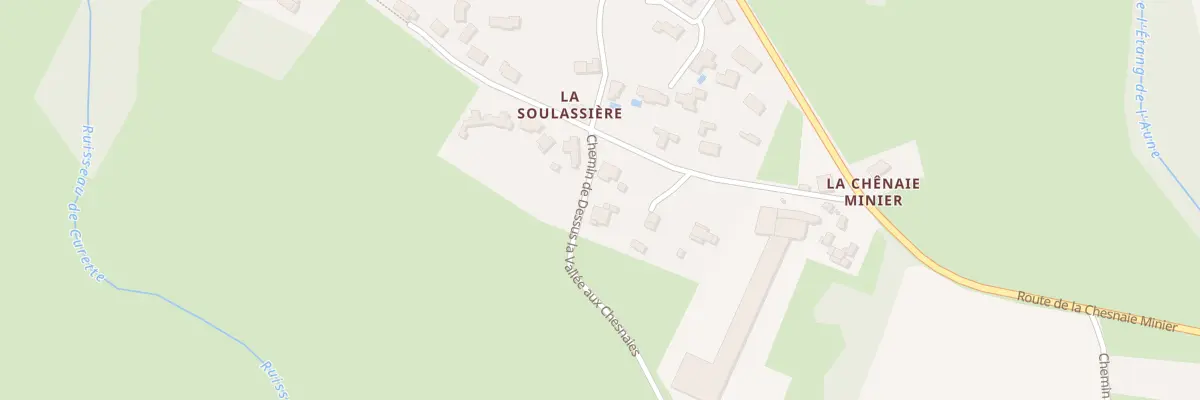 Plan du 9 Che de la Soulassière à Grandchamp-des-Fontaines